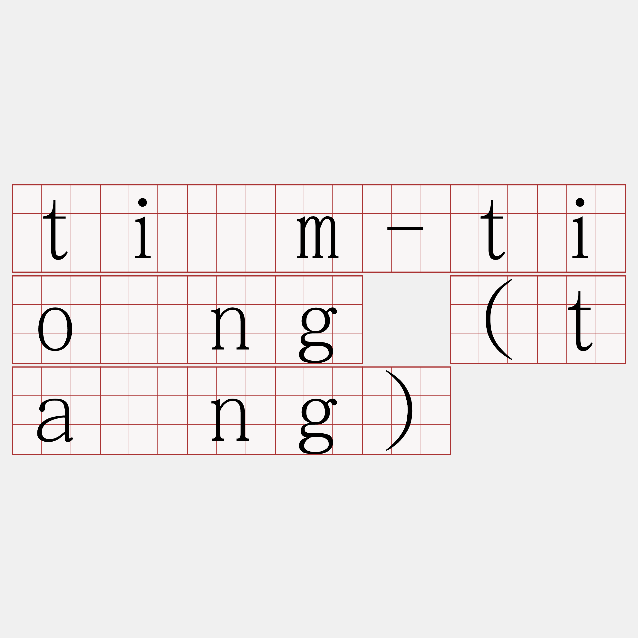 tîm-tiōng (tāng)